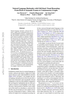 Natural Language Rationales with Full-Stack Visual Reasoning: From
  Pixels to Semantic Frames to Commonsense Graphs