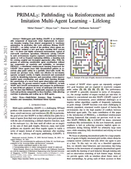 PRIMAL2: Pathfinding via Reinforcement and Imitation Multi-Agent
  Learning -- Lifelong