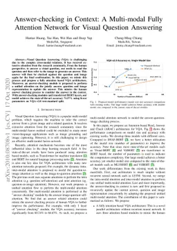 Answer-checking in Context: A Multi-modal FullyAttention Network for
  Visual Question Answering