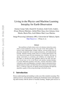 Living in the Physics and Machine Learning Interplay for Earth
  Observation