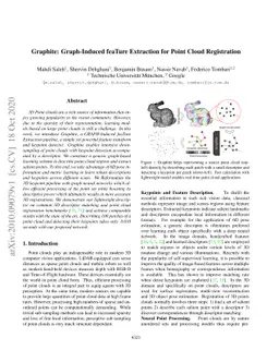 Graphite: GRAPH-Induced feaTure Extraction for Point Cloud Registration