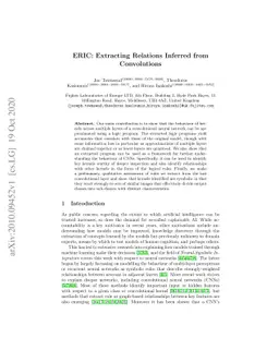 ERIC: Extracting Relations Inferred from Convolutions