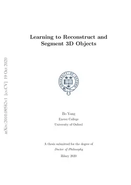 Learning to Reconstruct and Segment 3D Objects