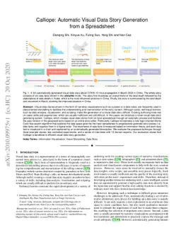 Calliope: Automatic Visual Data Story Generation from a Spreadsheet