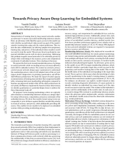 GECKO: Reconciling Privacy, Accuracy and Efficiency in Embedded Deep
  Learning