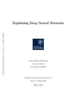 Explaining Deep Neural Networks