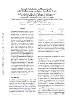 Dynamic Anticipation and Completion for Multi-Hop Reasoning over Sparse
  Knowledge Graph