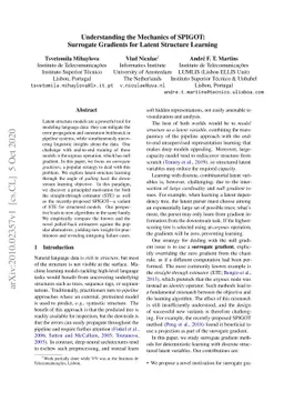 Understanding the Mechanics of SPIGOT: Surrogate Gradients for Latent
  Structure Learning