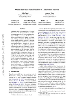 On the Sub-Layer Functionalities of Transformer Decoder