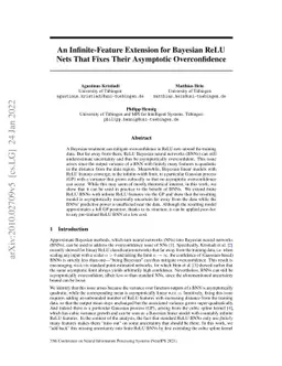An Infinite-Feature Extension for Bayesian ReLU Nets That Fixes Their
  Asymptotic Overconfidence
