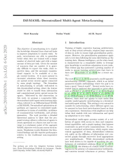 Dif-MAML: Decentralized Multi-Agent Meta-Learning