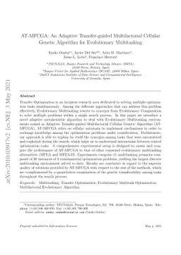 AT-MFCGA: An Adaptive Transfer-guided Multifactorial Cellular Genetic
  Algorithm for Evolutionary Multitasking