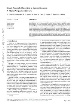 Smart Anomaly Detection in Sensor Systems: A Multi-Perspective Review