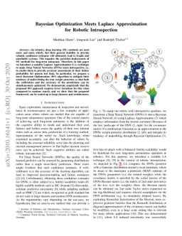 Bayesian Optimization Meets Laplace Approximation for Robotic
  Introspection