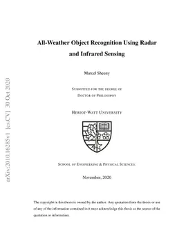 All-Weather Object Recognition Using Radar and Infrared Sensing