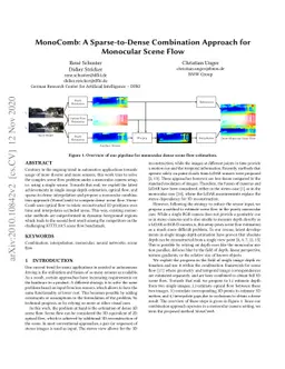 MonoComb: A Sparse-to-Dense Combination Approach for Monocular Scene
  Flow