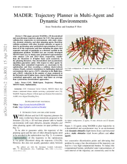 MADER: Trajectory Planner in Multi-Agent and Dynamic Environments