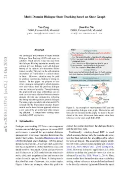 Multi-Domain Dialogue State Tracking based on State Graph