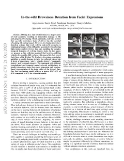 In-the-wild Drowsiness Detection from Facial Expressions