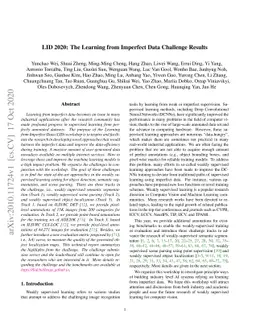 LID 2020: The Learning from Imperfect Data Challenge Results