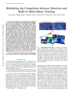 Rethinking the competition between detection and ReID in Multi-Object
  Tracking