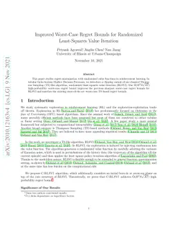 Improved Worst-Case Regret Bounds for Randomized Least-Squares Value
  Iteration