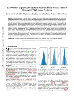 ExPAN(N)D: Exploring Posits for Efficient Artificial Neural Network
  Design in FPGA-based Systems