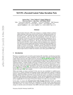 XLVIN: eXecuted Latent Value Iteration Nets