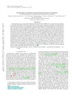 Hierarchical Inference With Bayesian Neural Networks: An Application to
  Strong Gravitational Lensing