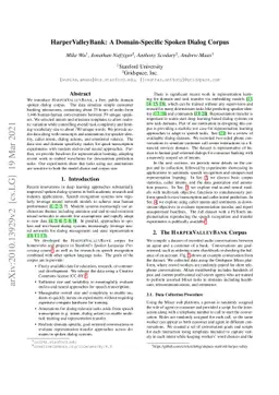 HarperValleyBank: A Domain-Specific Spoken Dialog Corpus