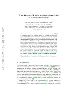 What Does CNN Shift Invariance Look Like? A Visualization Study