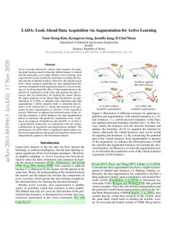LADA: Look-Ahead Data Acquisition via Augmentation for Active Learning