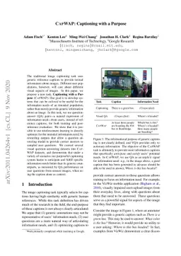 CapWAP: Captioning with a Purpose