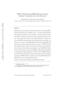 BERT-JAM: Boosting BERT-Enhanced Neural Machine Translation with Joint
  Attention