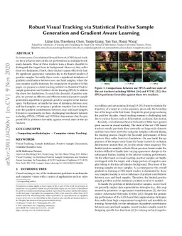 Robust Visual Tracking via Statistical Positive Sample Generation and
  Gradient Aware Learning