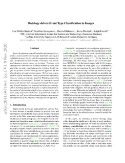 Ontology-driven Event Type Classification in Images