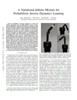 A Variational Infinite Mixture for Probabilistic Inverse Dynamics
  Learning