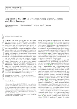 Explainable COVID-19 Detection Using Chest CT Scans and Deep Learning