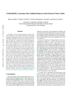 EvidentialMix: Learning with Combined Open-set and Closed-set Noisy
  Labels