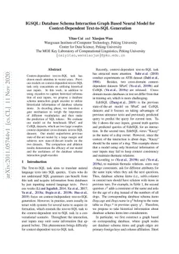 IGSQL: Database Schema Interaction Graph Based Neural Model for
  Context-Dependent Text-to-SQL Generation