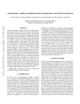 Cryo-RALib -- a modular library for accelerating alignment in cryo-EM