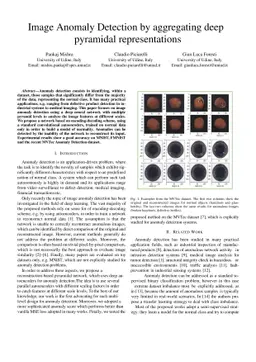 Image Anomaly Detection by Aggregating Deep Pyramidal Representations