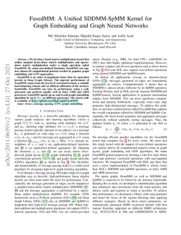 FusedMM: A Unified SDDMM-SpMM Kernel for Graph Embedding and Graph
  Neural Networks