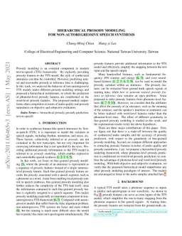 Hierarchical Prosody Modeling for Non-Autoregressive Speech Synthesis