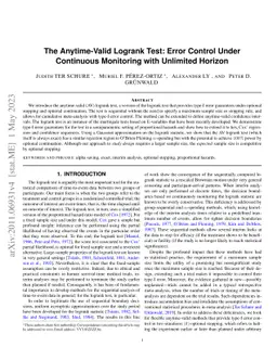 The Anytime-Valid Logrank Test: Error Control Under Continuous
  Monitoring with Unlimited Horizon
