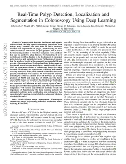 Real-Time Polyp Detection, Localization and Segmentation in Colonoscopy
  Using Deep Learning