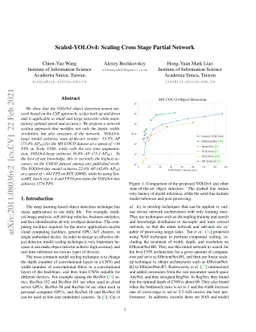 Scaled-YOLOv4: Scaling Cross Stage Partial Network