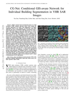 CG-Net: Conditional GIS-aware Network for Individual Building
  Segmentation in VHR SAR Images