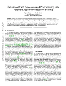 Optimizing Graph Processing and Preprocessing with Hardware Assisted
  Propagation Blocking