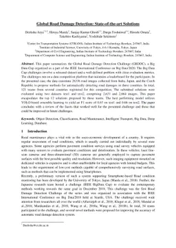 Global Road Damage Detection: State-of-the-art Solutions